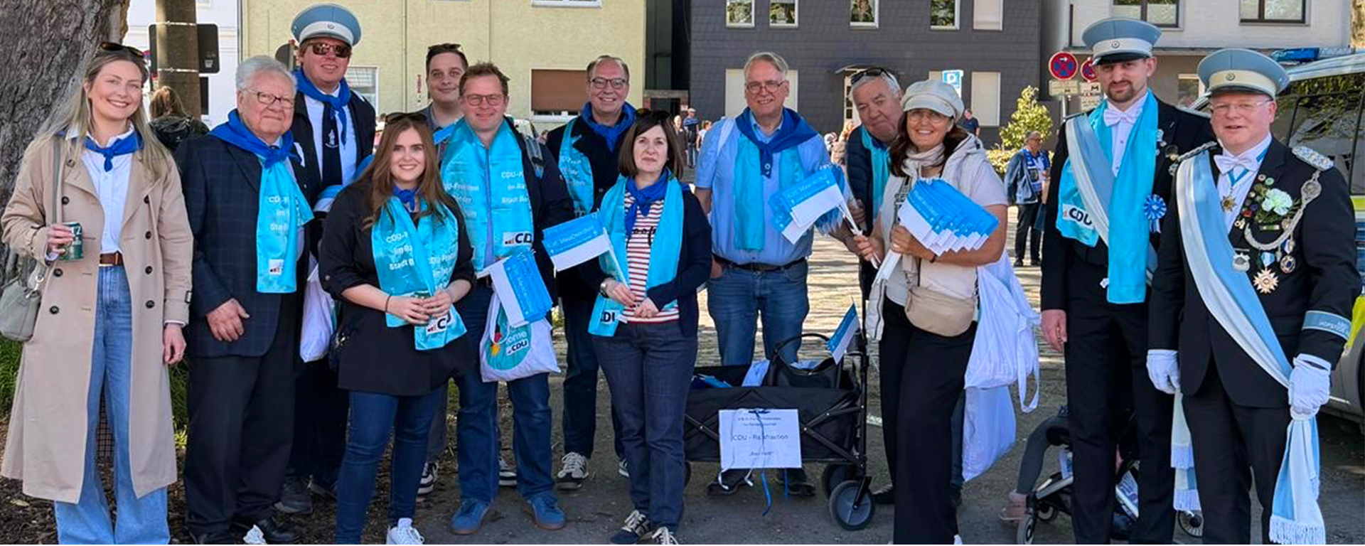 CDU-Fraktion beim Maiabendfest