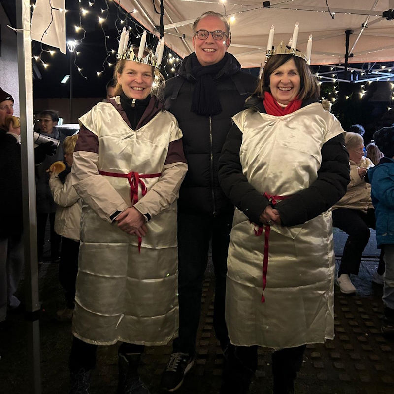 Foto (CDU Hordel): Astrid Gisevius, Dr. Sascha Dewender und Susanne Dewender (v.l.n.r.)